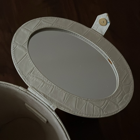 Staud Alice Croc-Embossed Leather Bag - Picture 9 of 10